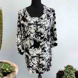 Marbled Angel Sleeve Tunic LG/XL